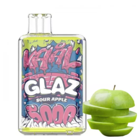 Электронные сигареты Vaal Glaz 5000 9 Кислое Яблоко Felix Shop