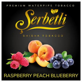Табак Serbetli Raspberry Peach Blueberry (Малина Персик Черника) 100гр Felix Shop