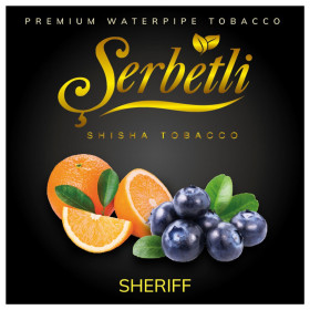 Табак Serbetli Sheriff (Черника Апельсин Мята) 100гр Felix Shop