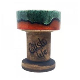 Чаша Gusto Bowls Rook Green Red Felix Shop