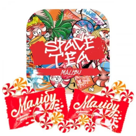 Чайная Смесь Space Tea Malibu (Ягоды Со Сливками) 40гр Felix Shop