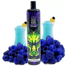 Электронная сигарета Aroma King Dark Night 5000 Blue Sour Razz (Голубая Кислая Малина) Felix Shop