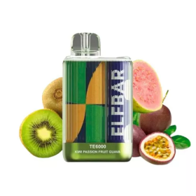 Электронная сигарета Elf Bar TE6000 Kiwi Passionfruit Guava (Киви Маракуйя Гуава) Felix Shop