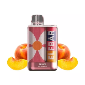 Электронная сигарета Elf Bar TE6000 Juicy Peach (Сочный Персик) Felix Shop
