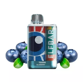 Электронная сигарета Elf Bar TE6000 Blueberry Ice (Черника Лёд) Felix Shop