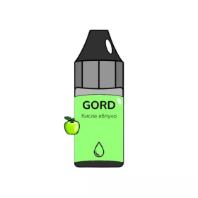 Жидкость Gord Sour Apple (Кислое Яблоко) 30мл 5% Felix Shop