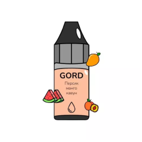 Жидкость Gord Peach Mango Watermelon (Персик Манго Арбуз) 30мл 5% Felix Shop