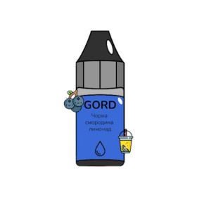 Жидкость Gord Blackcurrant Lemonade (Смородиновый Лимонад) 30мл 5% Felix Shop