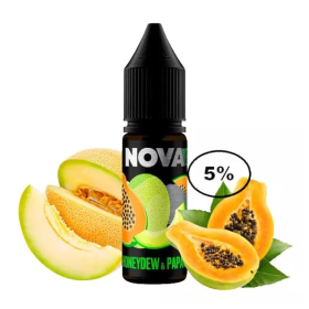 Жидкость Nova Honeydew Papaya (Медовая Дыня Папайя) 15мл 5% Felix Shop