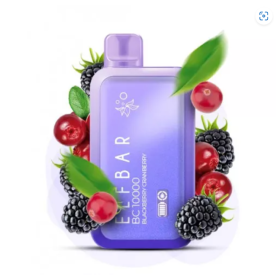 Электронная сигарета Elf Bar 10000 Blackberry Cranberry (ежевика клюква) Felix Shop