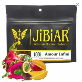 Табак Jibiar Amour Infini (арбуз манго маракуйя питайя) 100 гр Felix Shop