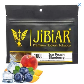 Табак Jibiar Ice Peach Blueberry (персик черника лёд) 100 гр Felix Shop