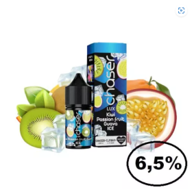 Жидкость Chaser Lux Kiwi Passionfruit Guava Ice (Киви Маракуйя Гуава) 30мл 6.5% Felix Shop