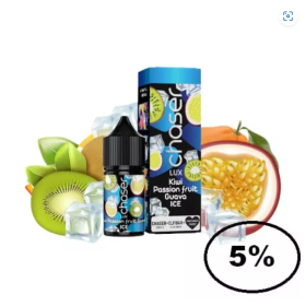 Жидкость Chaser Lux Kiwi Passionfruit Guava Ice (Киви Маракуйя Гуава) 30мл 5% Felix Shop