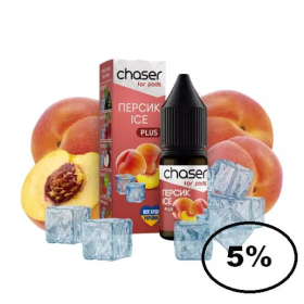 Жидкость Chaser Персик Лёд 10мл 5% Felix Shop