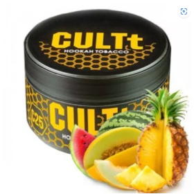 Табак CULT C25 Pineapple Watermelon Melon (ананас арбуз дыня) 100 гр Felix Shop