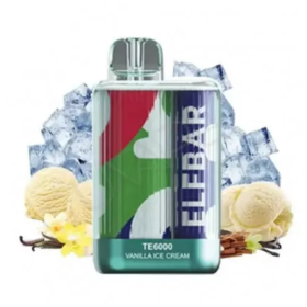 Электронная сигарета Elf Bar TE6000 Vanilla Ice Cream (ванильное мороженное) Felix Shop