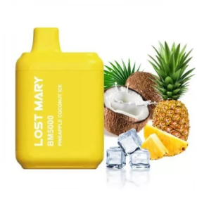 Электронная сигарета Lost Mary BM5000 Pineapple Сoconut Ice (ананас кокос лед) Felix Shop