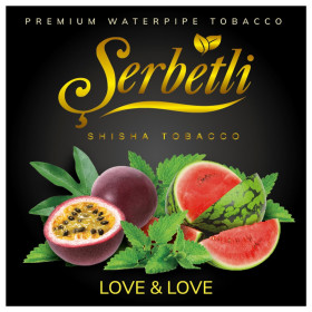 Табак Serbetli Love & Love (Арбуз Маракуйя Мята Лав Лав) 500 грамм Felix Shop