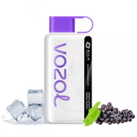 Электронная cигарета Vozol 12000 Grape Ice (виноград лёд) Felix Shop