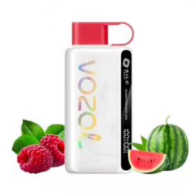 Электронная cигарета Vozol 12000 Raspberry Watermelon (малина арбуз) Felix Shop