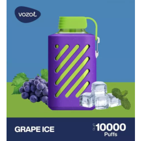 Электронная cигарета Vozol 10000 Grape Ice (Виноград Лёд) Felix Shop
