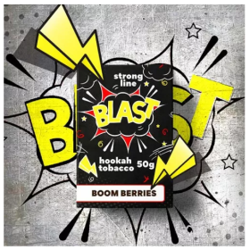 Табак Blast Strong Boom Berries (Ягодный Микс) 50гр Felix Shop