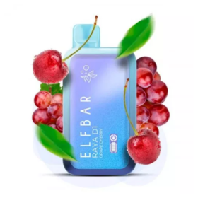Электронная сигарета Elf Bar RAYA D1 13000 Grape Cherry (Виноград Вишня) Felix Shop