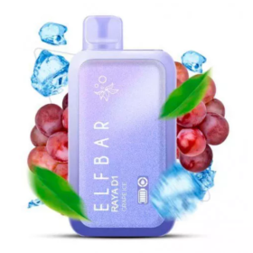 Электронная сигарета Elf Bar RAYA D1 13000 Grape Ice (Виноград Лед) Felix Shop