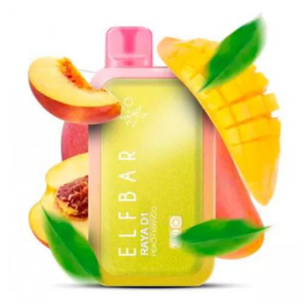 Электронная сигарета Elf Bar RAYA D1 13000 Peach Mango (Персик Манго) Felix Shop