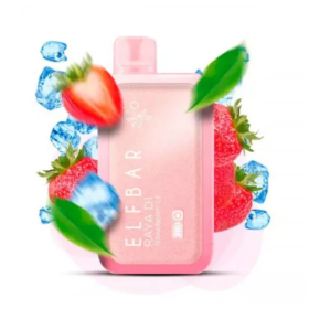 Электронная сигарета Elf Bar RAYA D1 13000 Strawberry Ice (Клубника Лед) Felix Shop