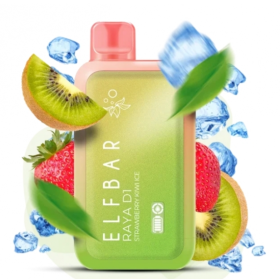 Электронная сигарета Elf Bar RAYA D1 13000 Strawberry Kiwi Ice (Клубника Киви Лед) Felix Shop