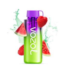 Электронная сигарета Vozol NEON 10000 Raspberry Watermelon (Малина Арбуз) Felix Shop