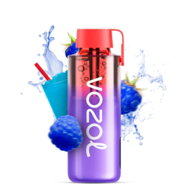 Электронная сигарета Vozol NEON 10000 Blue Razz Ice (Голубой Лимонад Лед) Felix Shop