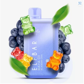Электронная сигарета Elf Bar RAYA D1 13000 Blueberry Gami (Черничная Жвачка) Felix Shop