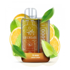 Электронная сигарета Elf Bar TE6000 Lemon Drop (Лимон Лайм Лёд) Felix Shop