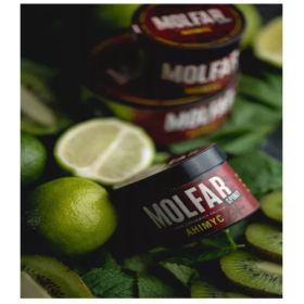 Табак Molfar Spirit Анімус (Киви Крыжовник Лайм Мелисса) 100гр Felix Shop