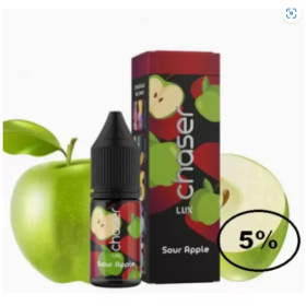 Жидкость Chaser Lux 5% 11мл Sour Apple (Кислое  Яблоко) Felix Shop