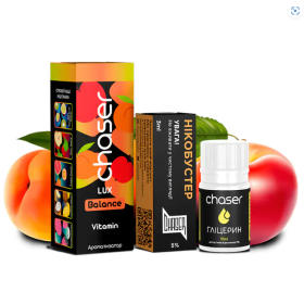 Жидкость Набор Chaser Lux 5% 30мл Vitamin (Персик Яблоко) Felix Shop