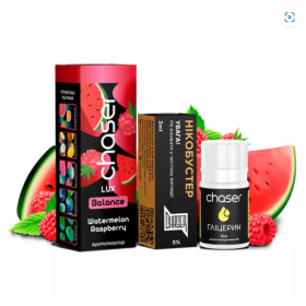 Жидкость Набор Chaser Lux 5% 30мл Watermelon Raspberry( Малина Арбуз) Felix Shop