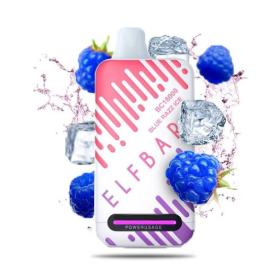 Электронная сигарета Elf Bar BC18000 Blue Razz Ice (Голубой Лимонад Лед) Felix Shop