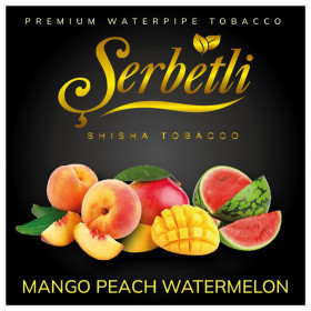 Табак Serbetli Mango Peach Watermelon (Манго Персик Арбуз) 100 гр Felix Shop