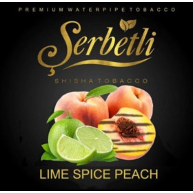 Табак Serbetli Lime Spice Peach (Лайм Жаренный Персик) 100 гр Felix Shop