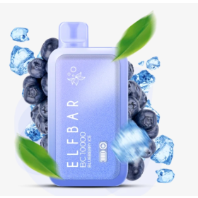 Электронная сигарета Elf Bar 10000 Blueberry Ice (Голубика Лед) Felix Shop