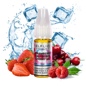 Жидкость Elf Liq 5% 10мл Strawberry Raspberry Cherry Ice (Клубника Малина Вишня Лед) Felix Shop