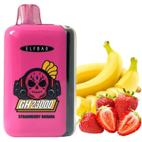 Электронная сигарета Elf Bar GH 23000 Strawberry Banana (Клубника Банан) Felix Shop