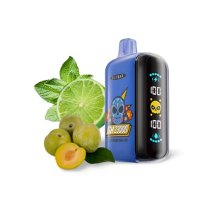 Электронная сигарета Elf Bar GH 23000 Green Plum Sour Lime (Зеленая Слива Кислый Лайм) Felix Shop