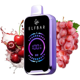 Электронная сигарета Elf Bar FS18000 Grape Cherry (Виноград Вишня) Felix Shop