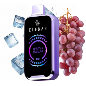 Электронная сигарета Elf Bar FS18000 Grape Ice (Виноград Лед) Felix Shop