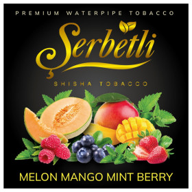 Табак Serbetli Melon Mango Mint Berry (Дыня Манго Мята Черника Малина Клубника) 100 гр Felix Shop